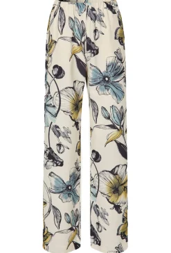 Pants-HUSK Stine Goya Poppies Pant - Print