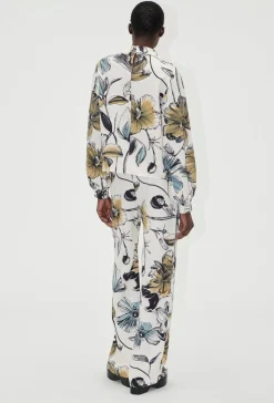 Pants-HUSK Stine Goya Poppies Pant - Print