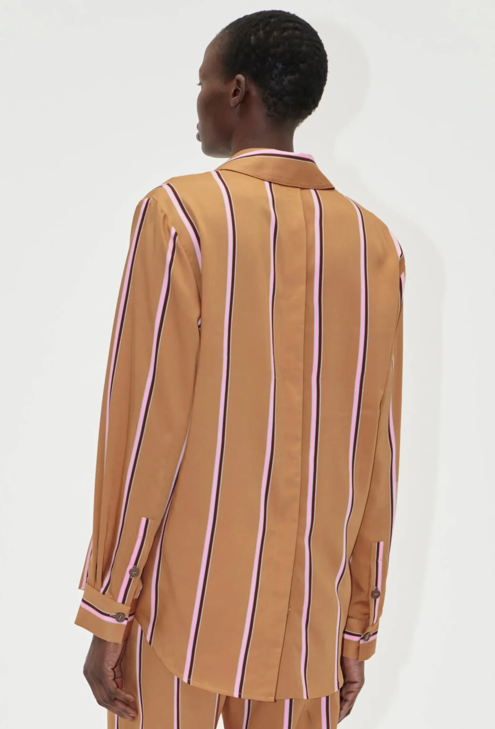 Tops-HUSK Stine Goya Shirt - Stripe