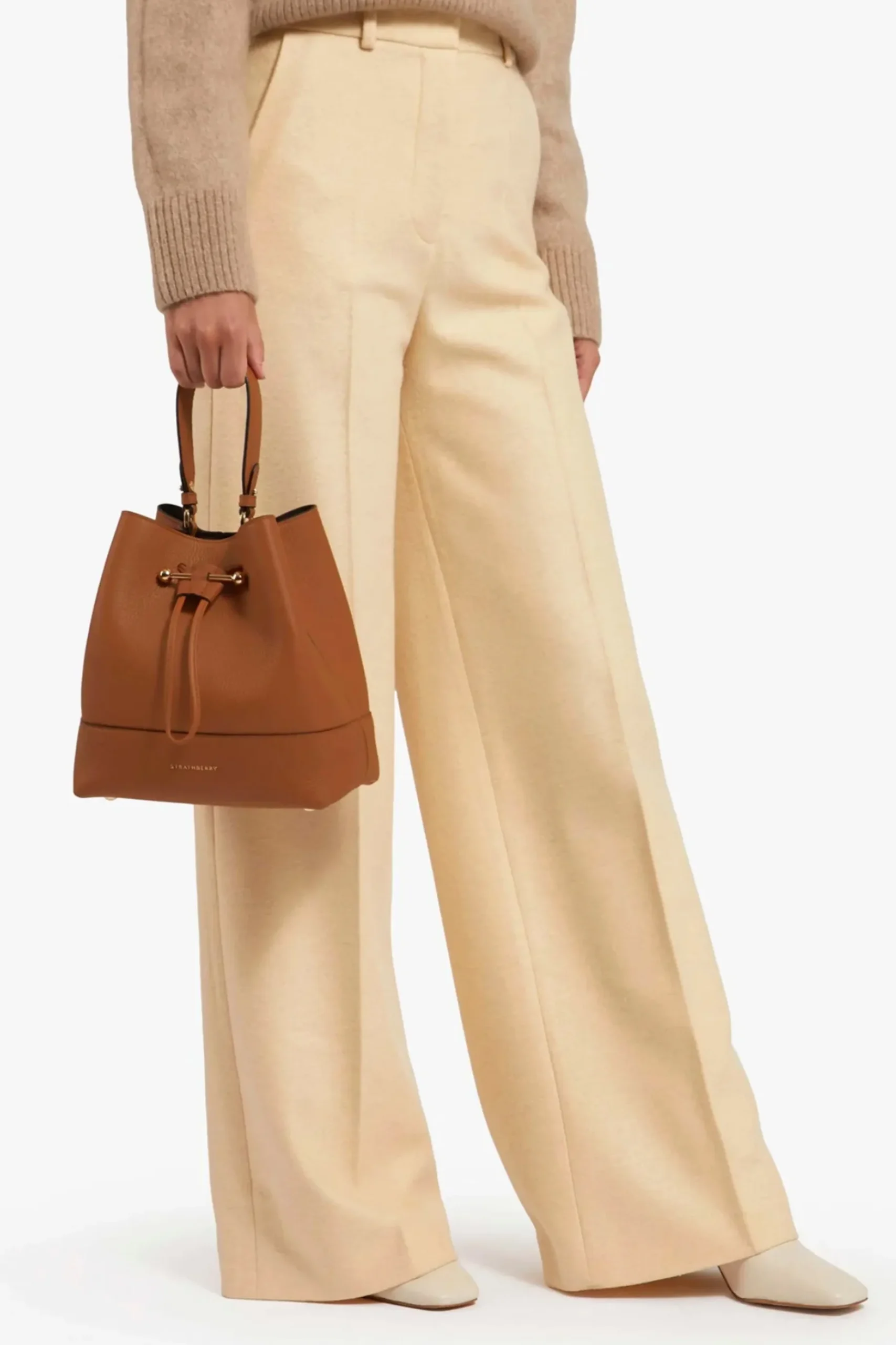 Bags-HUSK Strathberry Lana Midi - Tan