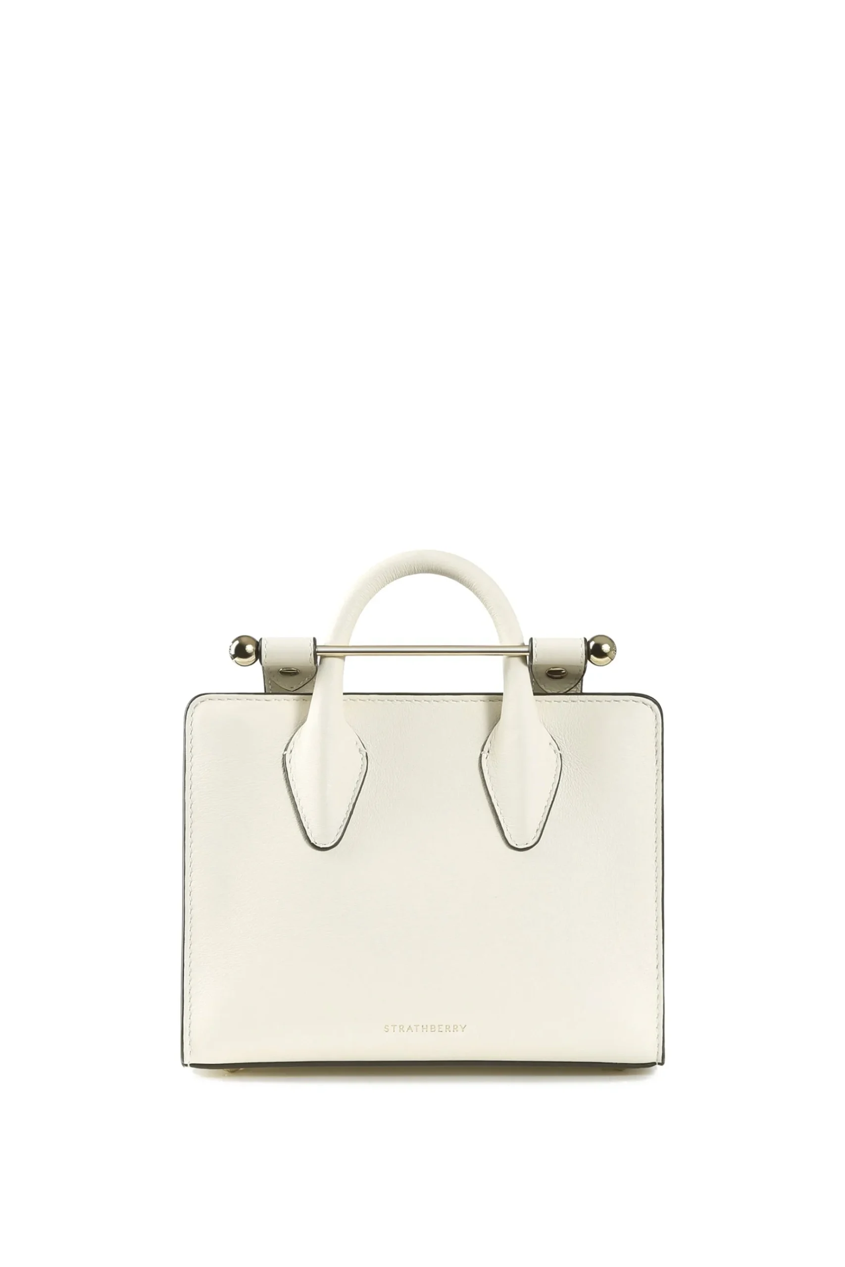 Bags-HUSK Strathberry Nano Tote - Vanilla