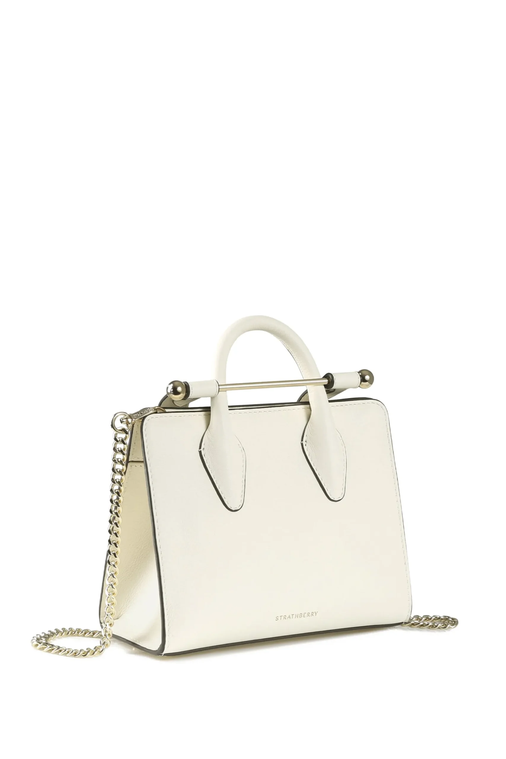 Bags-HUSK Strathberry Nano Tote - Vanilla