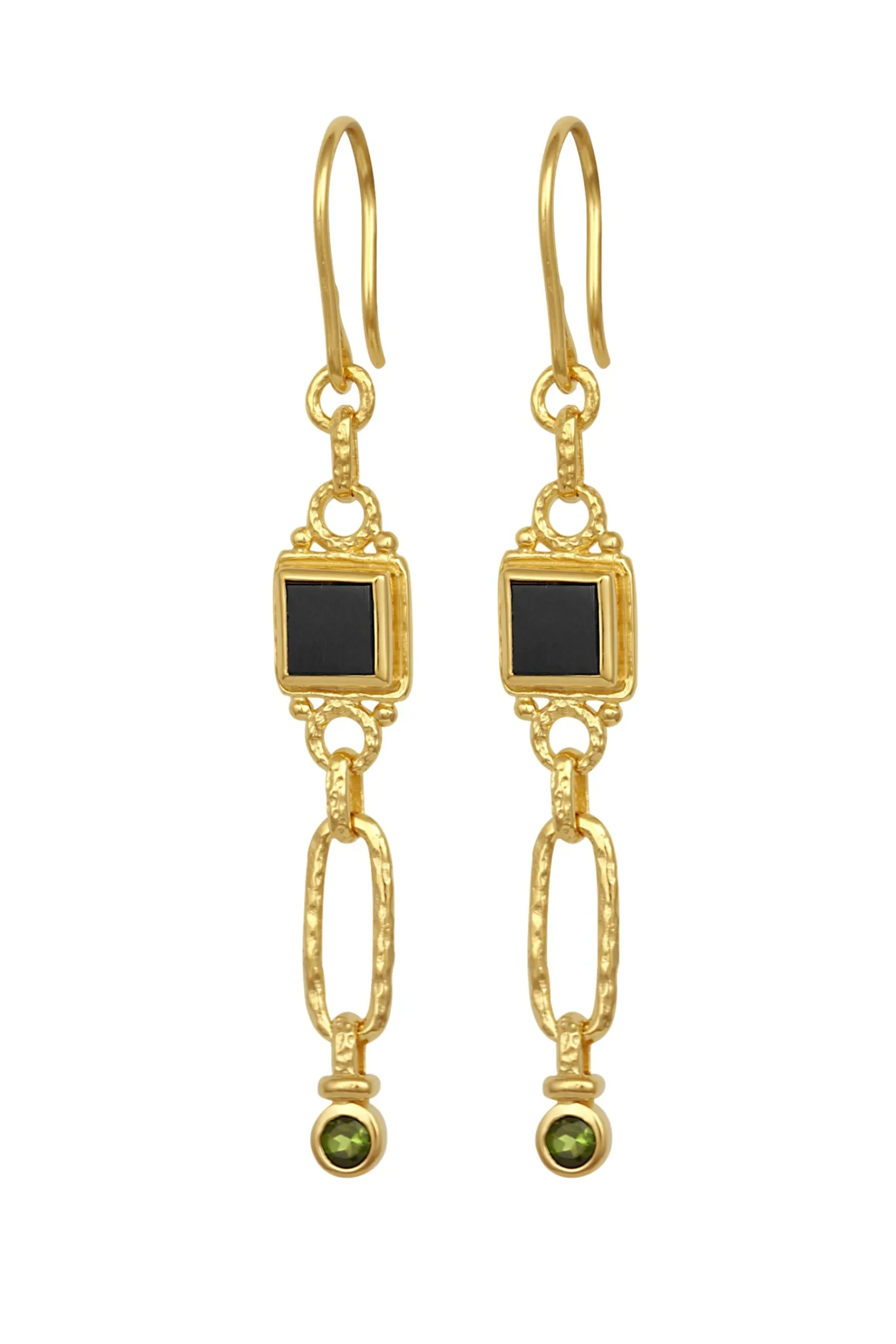 Earrings-HUSK Temple Of The Sun Adara Earring - Gold