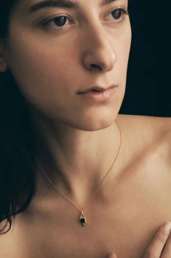 Necklaces-HUSK Temple Of The Sun Adara Necklace - Gold