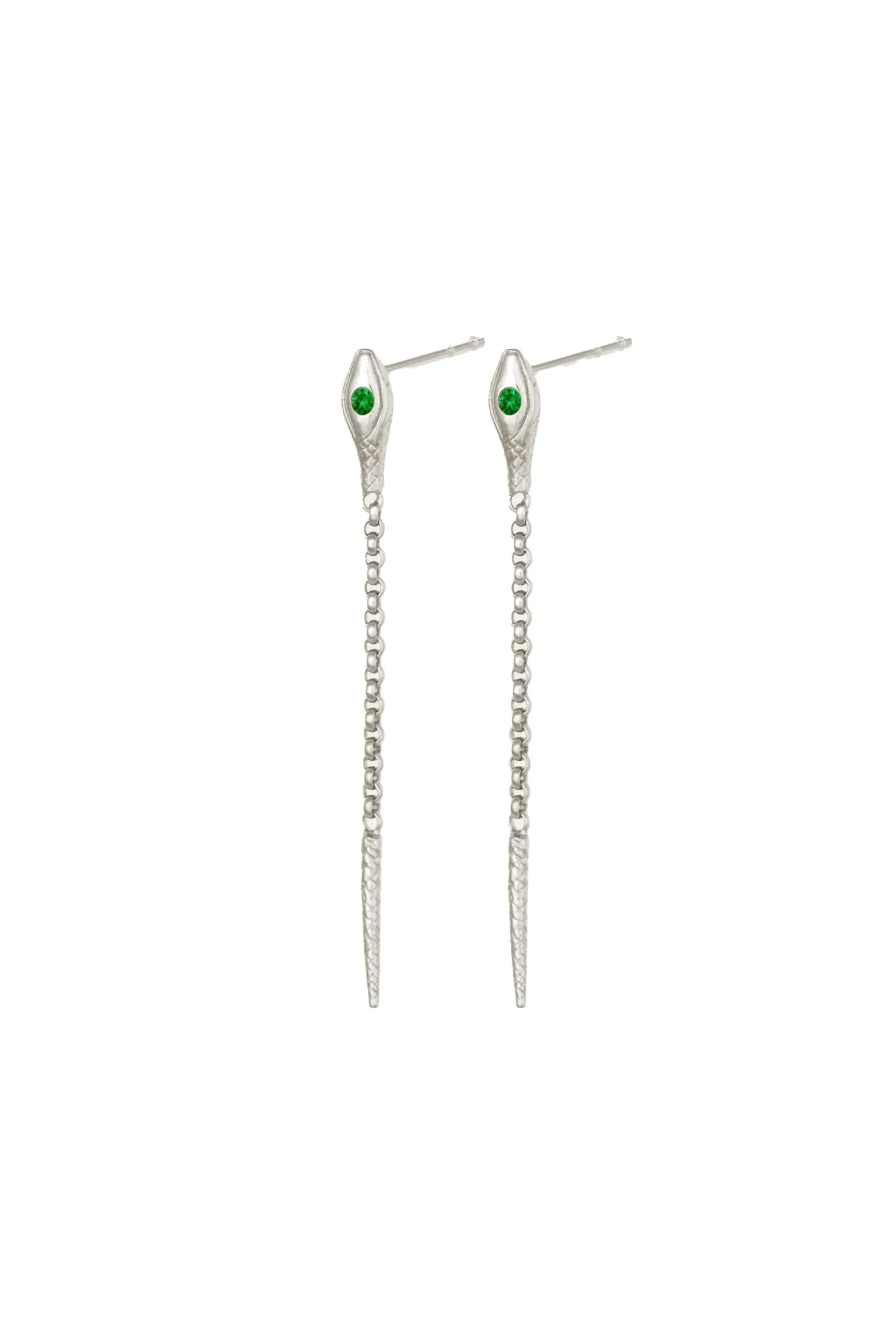 Earrings-HUSK Temple Of The Sun Althea Earring - Silver