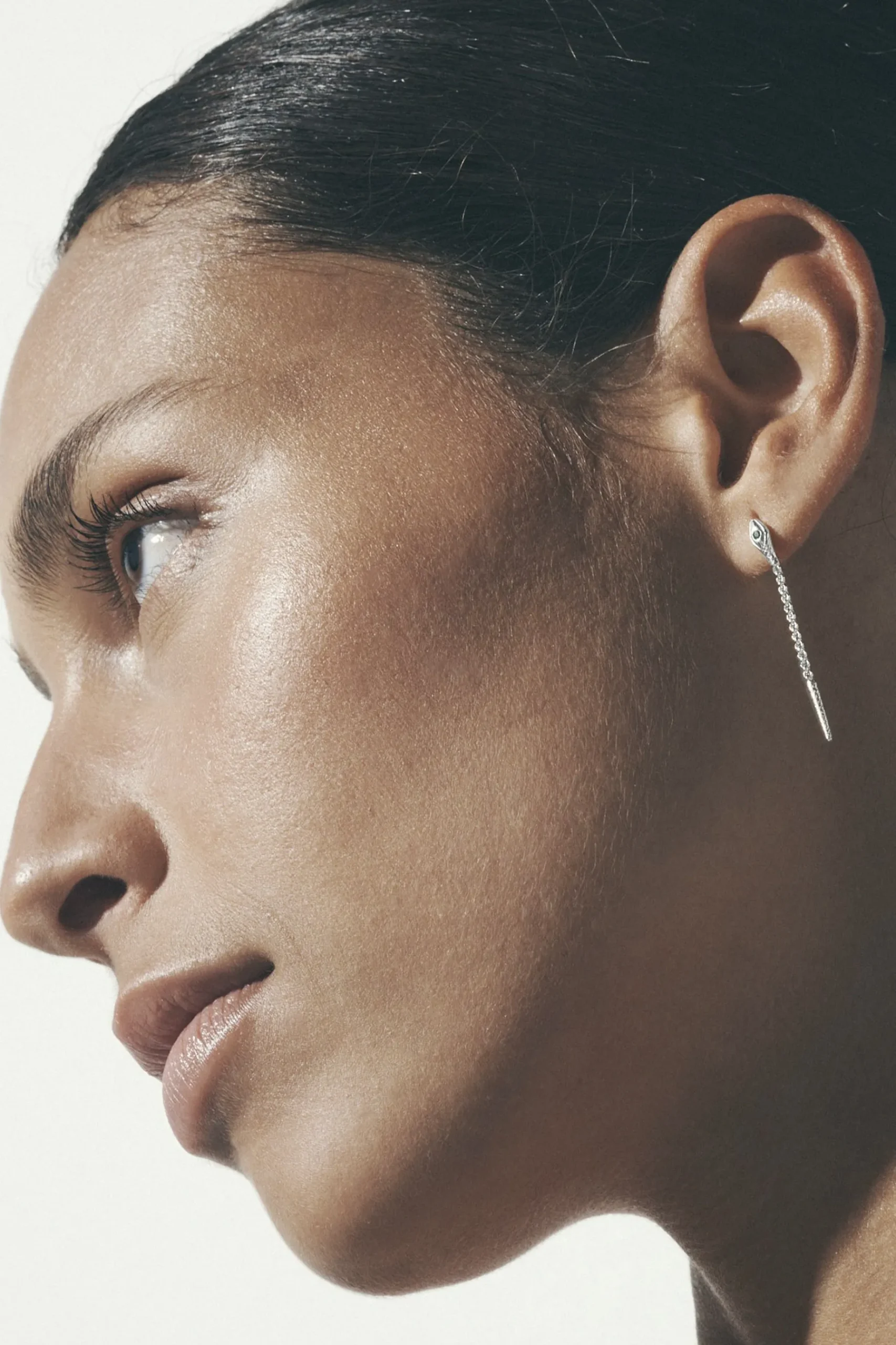 Earrings-HUSK Temple Of The Sun Althea Earring - Silver