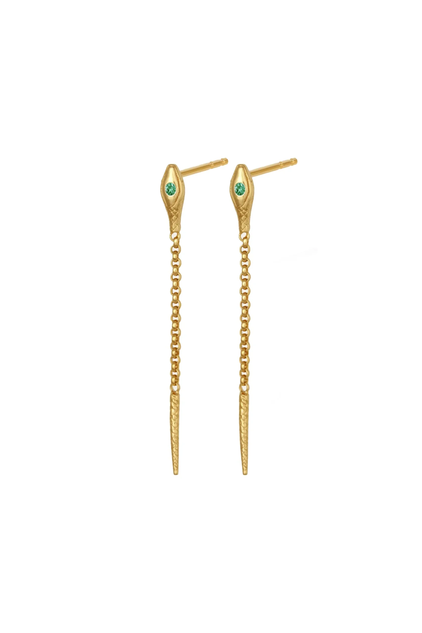 Earrings-HUSK Temple Of The Sun Althea Earring - Gold