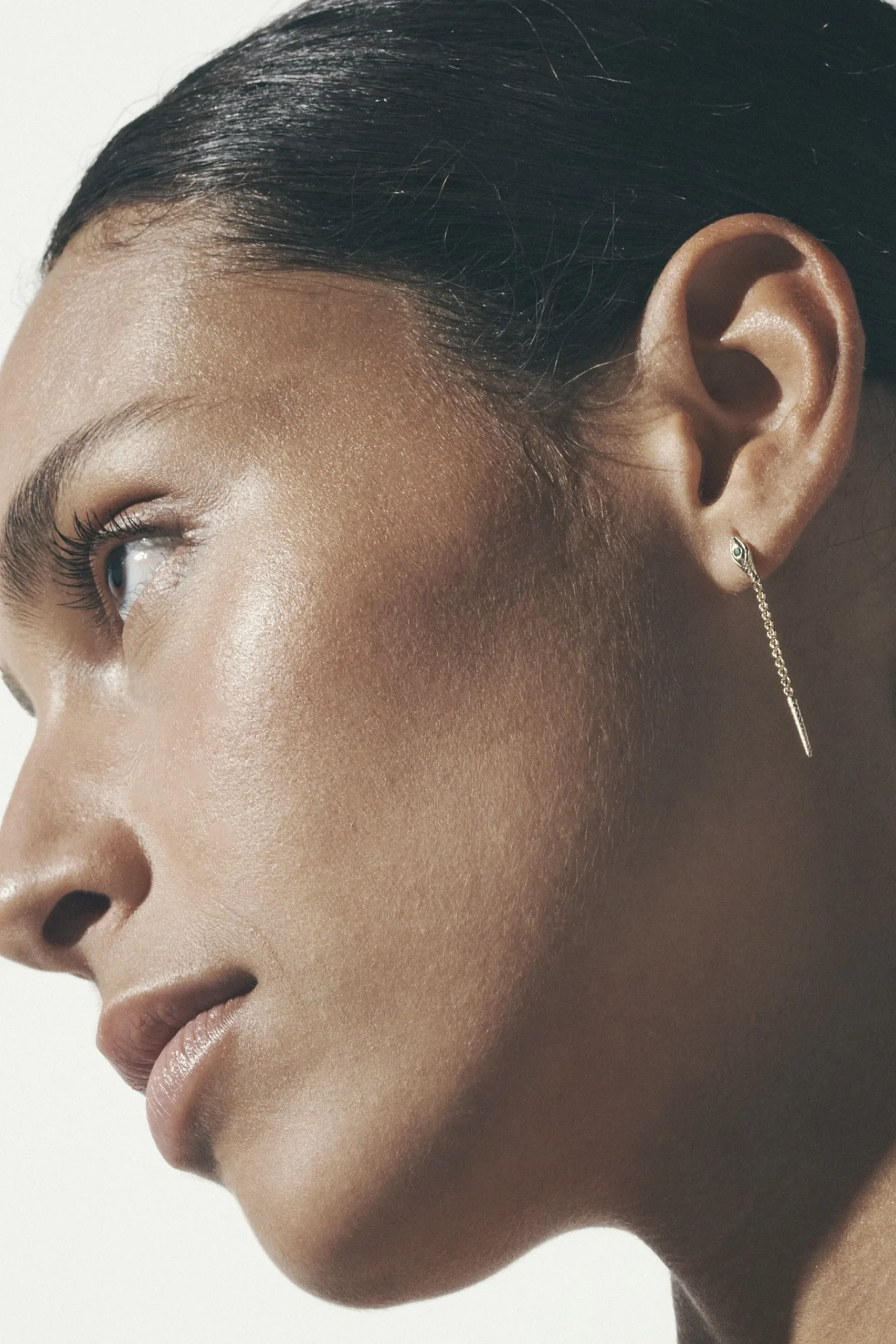 Earrings-HUSK Temple Of The Sun Althea Earring - Gold