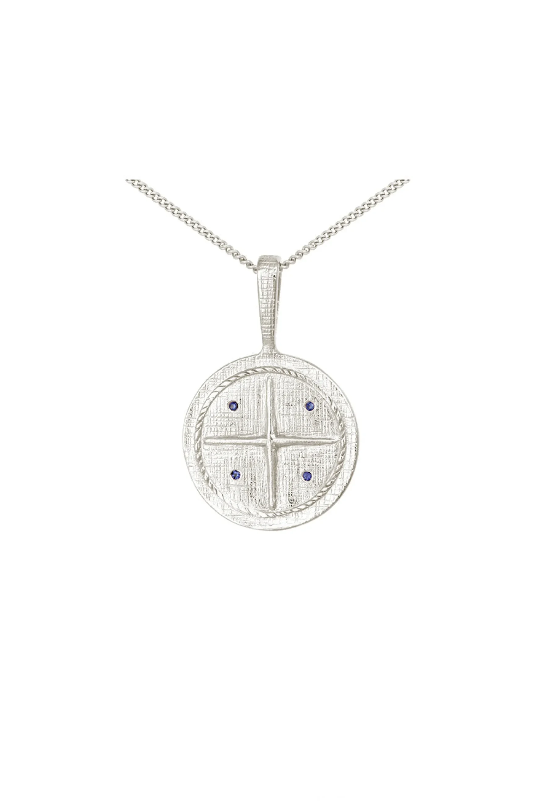 Necklaces-HUSK Temple Of The Sun Atlas Necklace - Silver