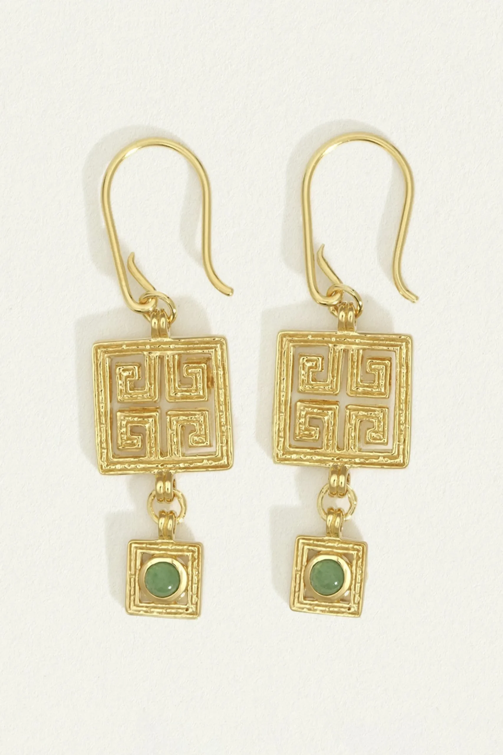 Earrings-HUSK Temple Of The Sun Calise Earring - Gold