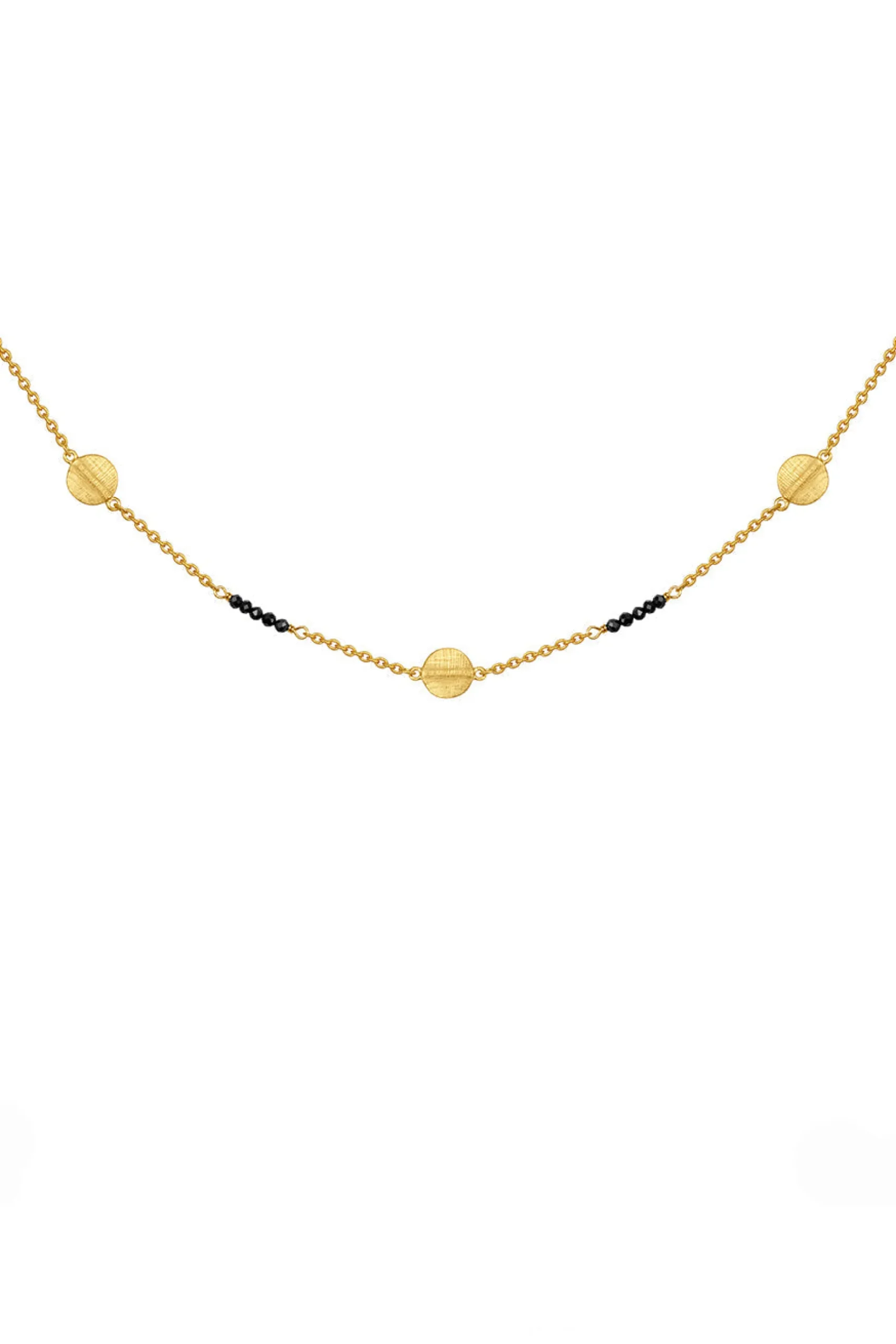 Necklaces-HUSK Temple Of The Sun Elio Necklace - Gold