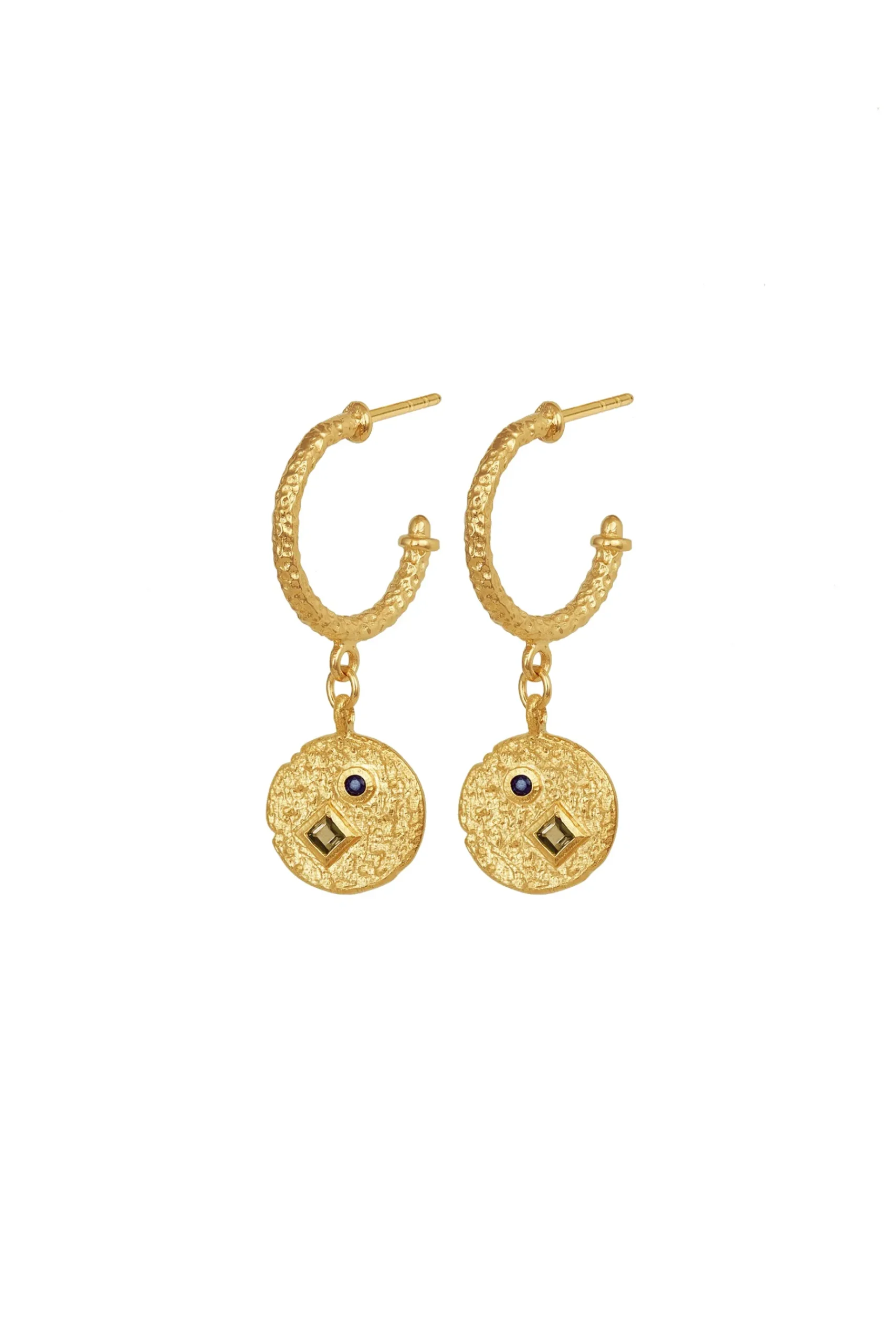 Earrings-HUSK Temple Of The Sun Etna Earring - Gold