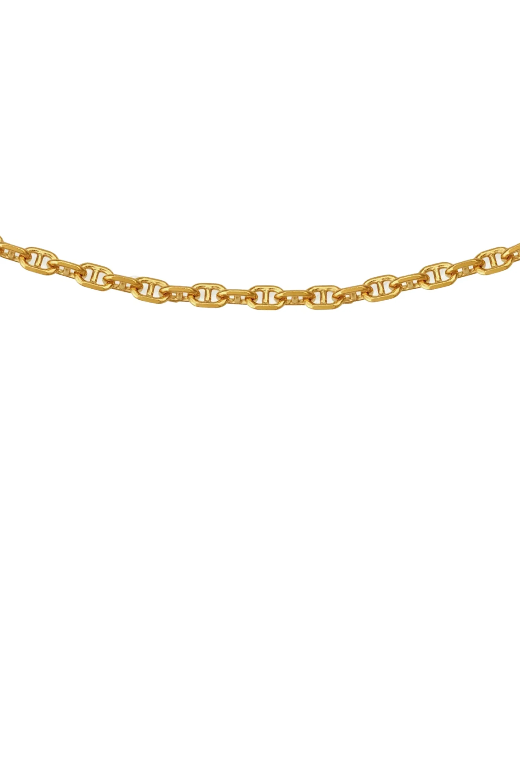 Necklaces-HUSK Temple Of The Sun Mariner Chain - Gold