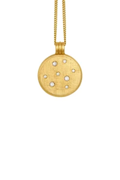 Necklaces-HUSK Temple Of The Sun Nebula Necklace - Gold