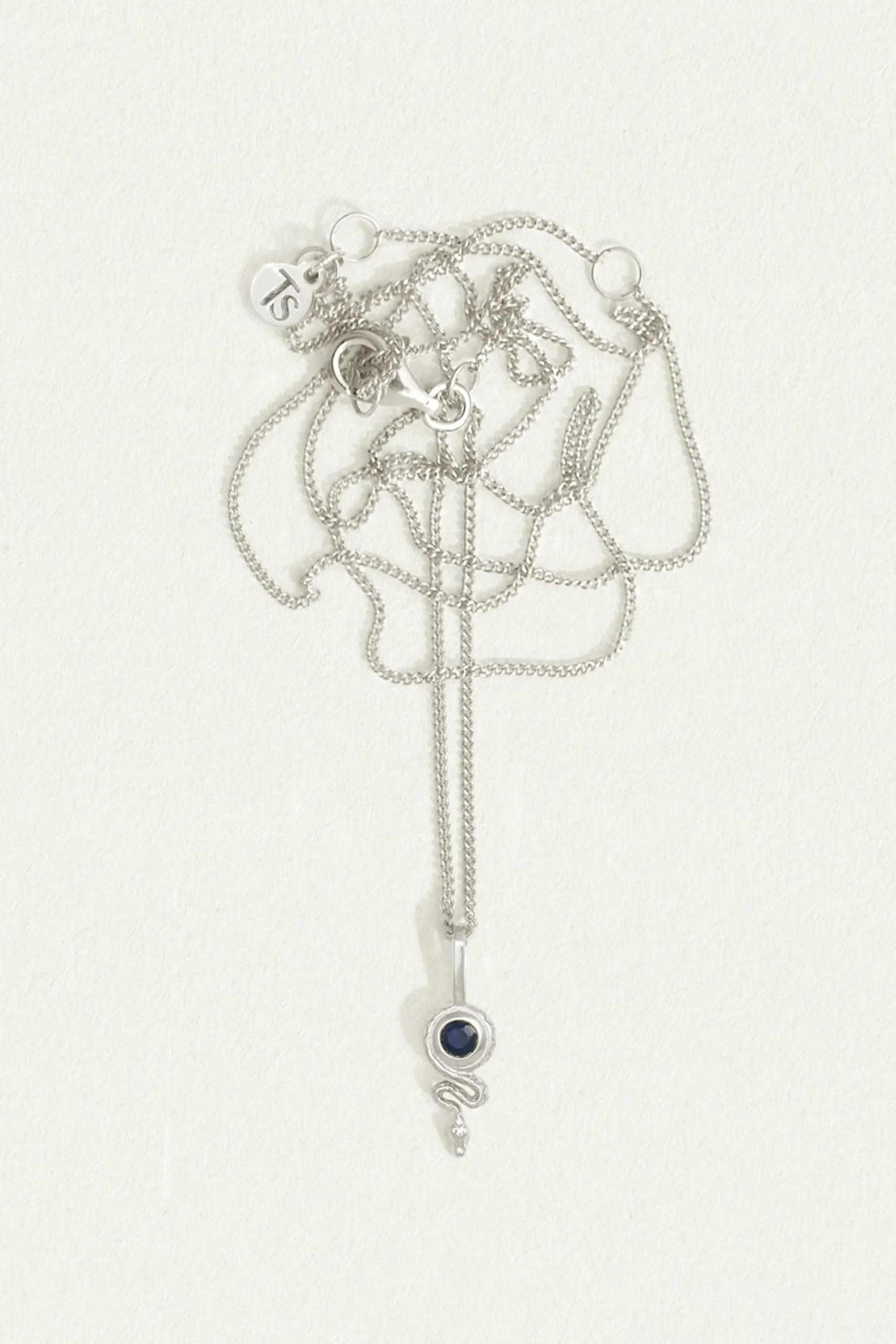 Necklaces-HUSK Temple Of The Sun Orcale Necklace - Silver