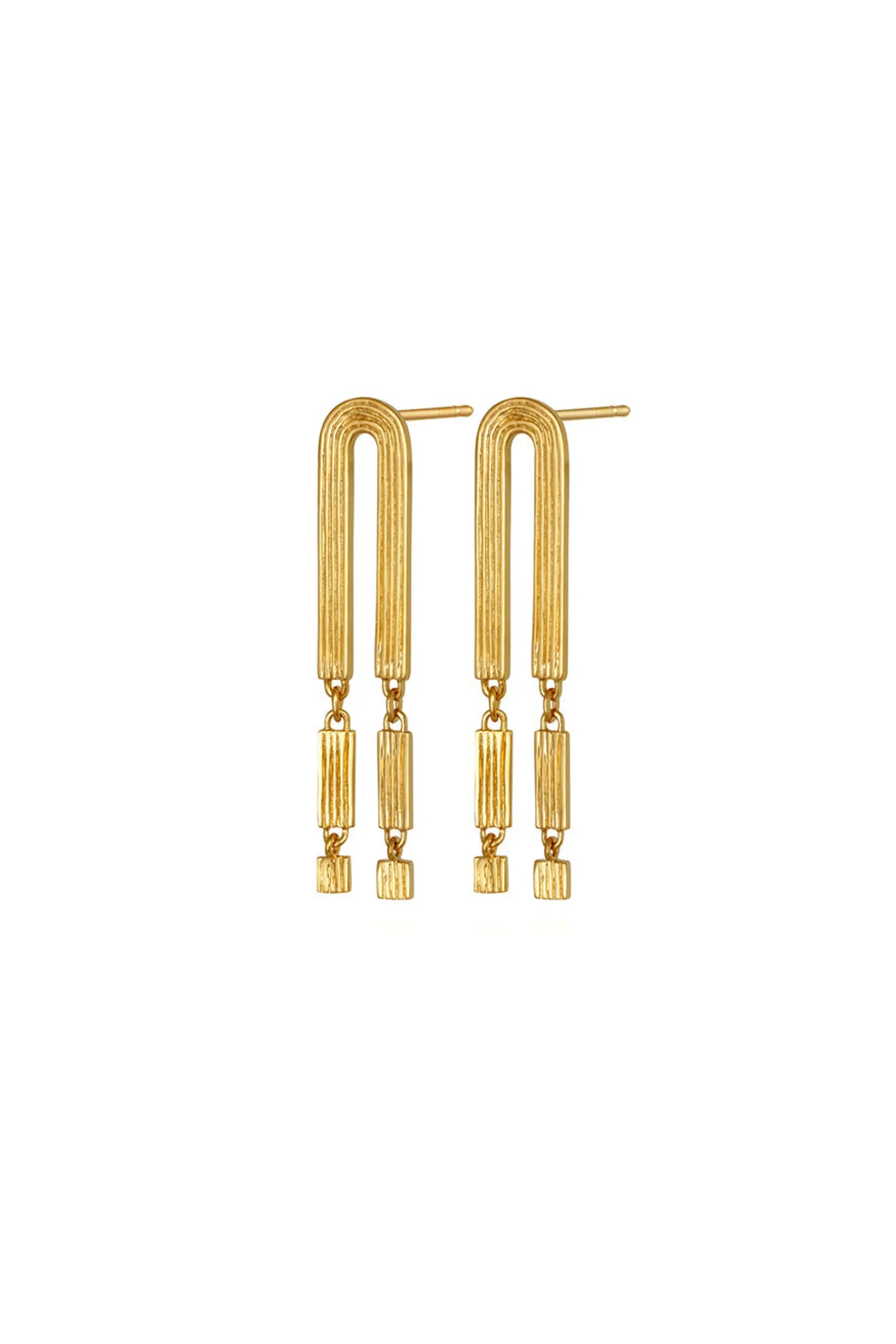 Earrings-HUSK Temple Of The Sun Renata Earring - Gold