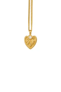 Necklaces-HUSK Temple Of The Sun Silph Necklace - Gold