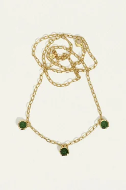Necklaces-HUSK Temple Of The Sun Zada Necklace - Gold