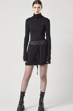 Pants-HUSK Thom Krom Matmix Short - Black