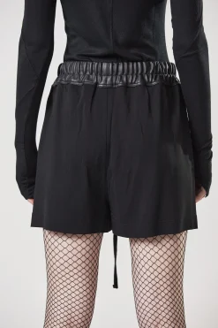 Pants-HUSK Thom Krom Matmix Short - Black