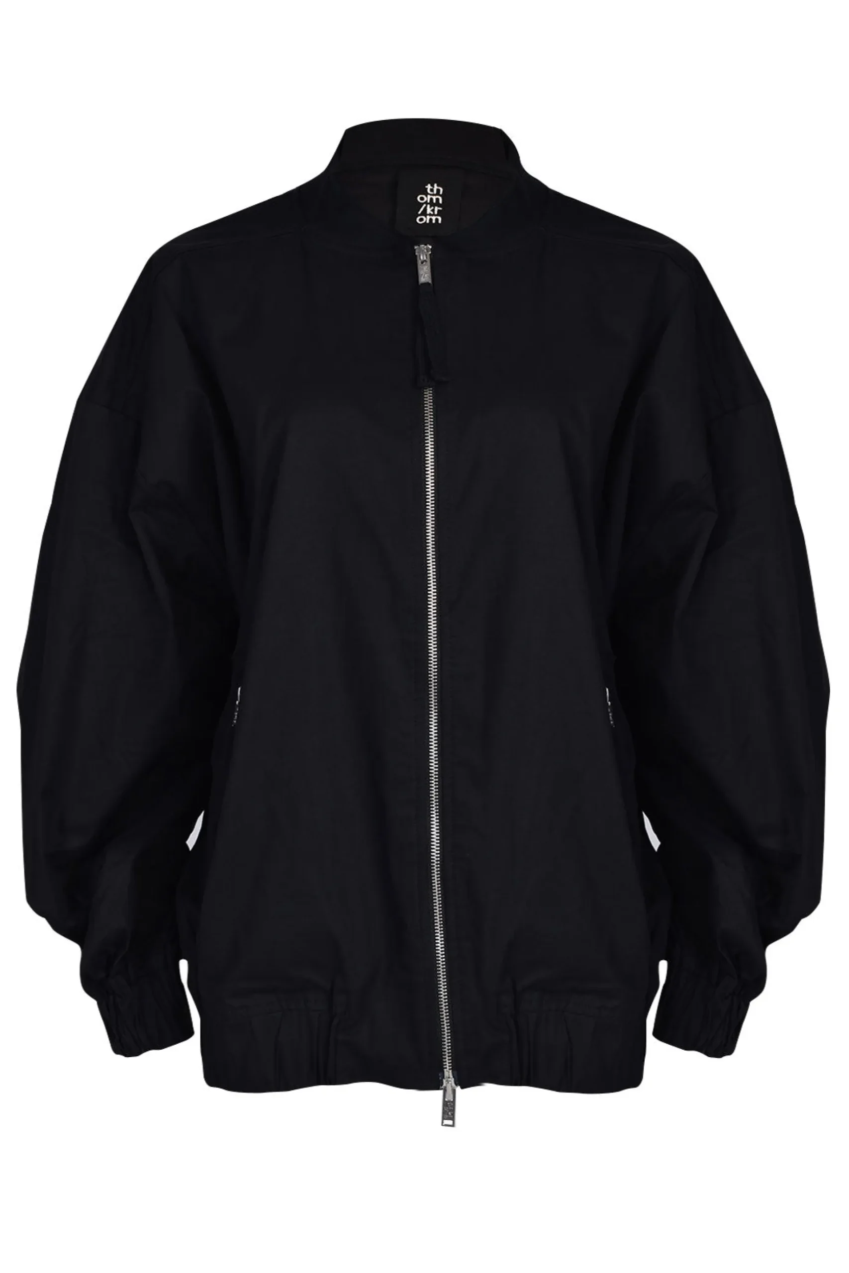 Jackets & Coats-HUSK Thom Krom Vee Bomber - Black