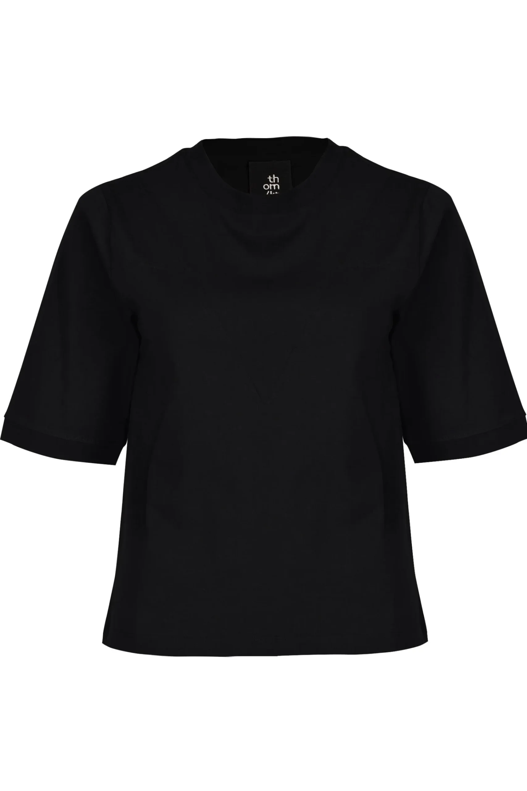 Tops-HUSK Thom Krom Vee Tee - Black