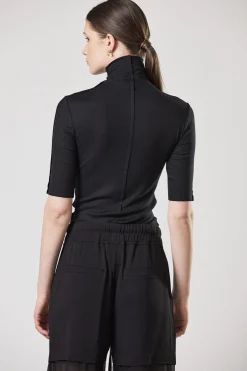 Tops-HUSK Thom Krom Virgo Top - Black