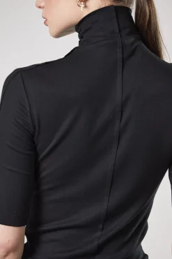 Tops-HUSK Thom Krom Virgo Top - Black