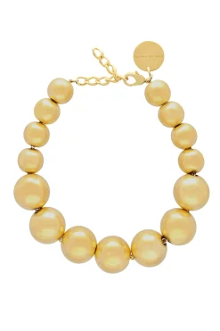 Necklaces-HUSK Vanessa Baroni BEADS NECKLACE - Gold