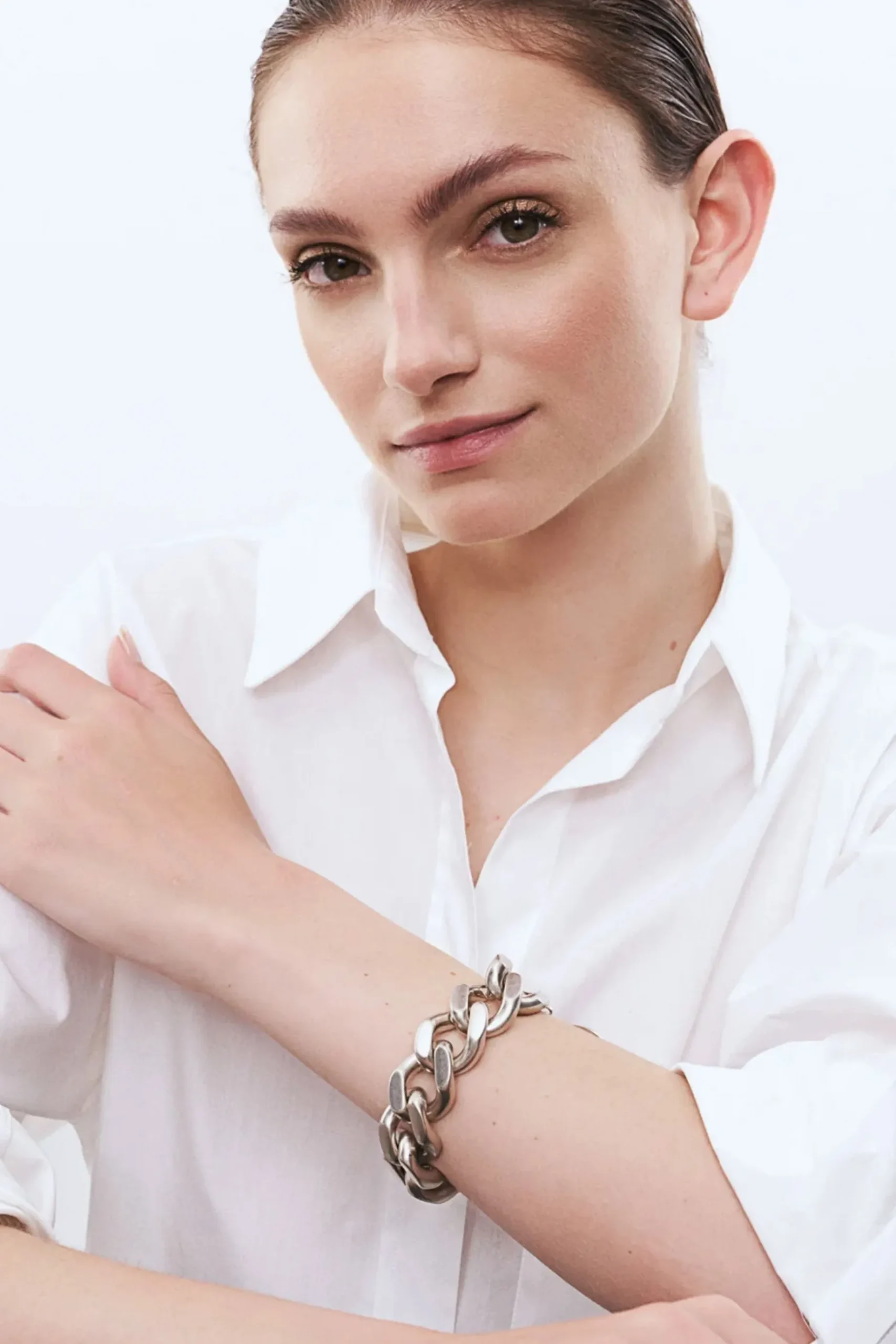 Bracelets-HUSK Vanessa Baroni CHAIN BRACELET - Silver