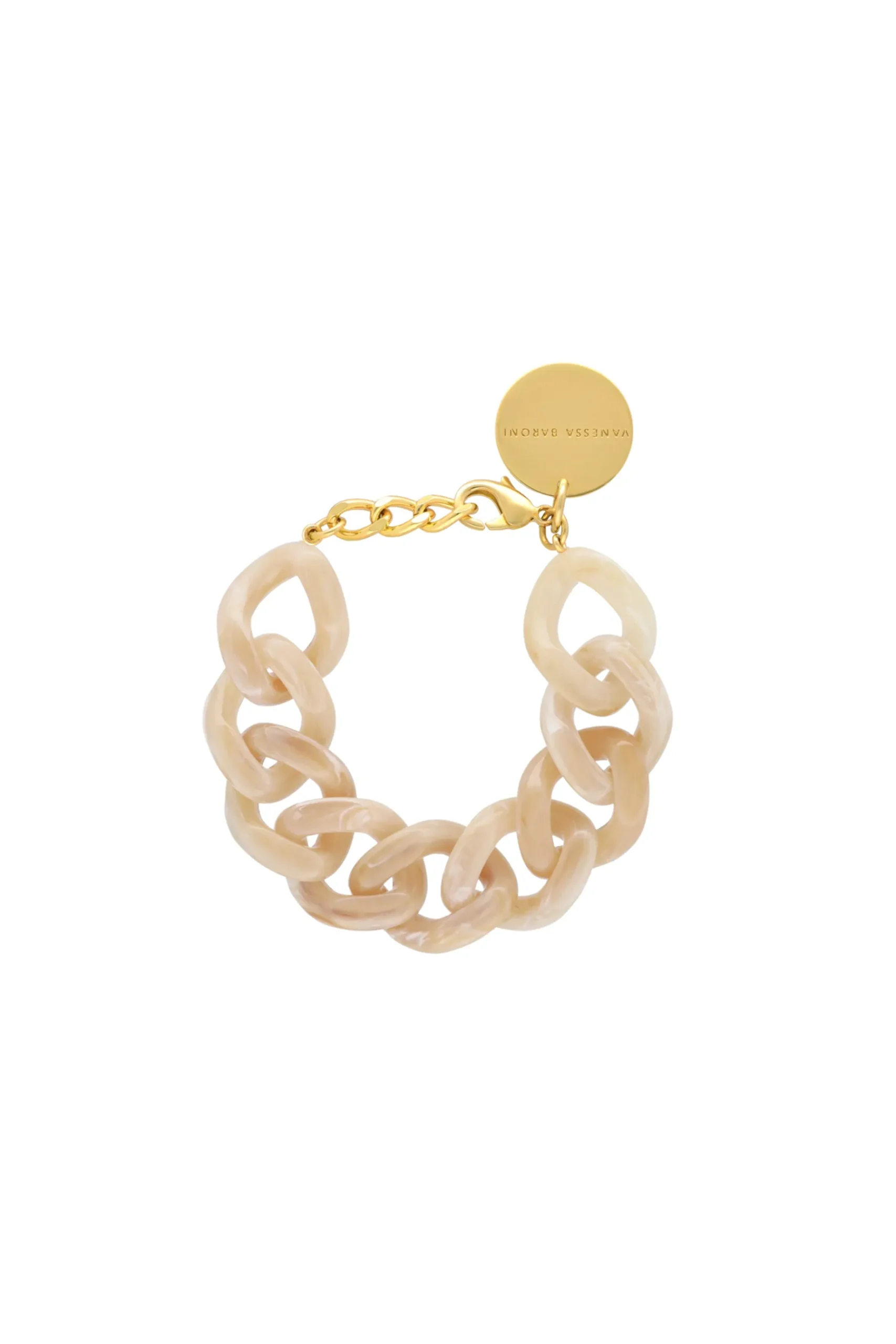 Bracelets-HUSK Vanessa Baroni Chain Bracelet - Honey