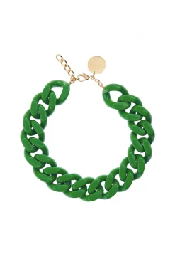 Necklaces-HUSK Vanessa Baroni CHAIN NECKLACE - Green