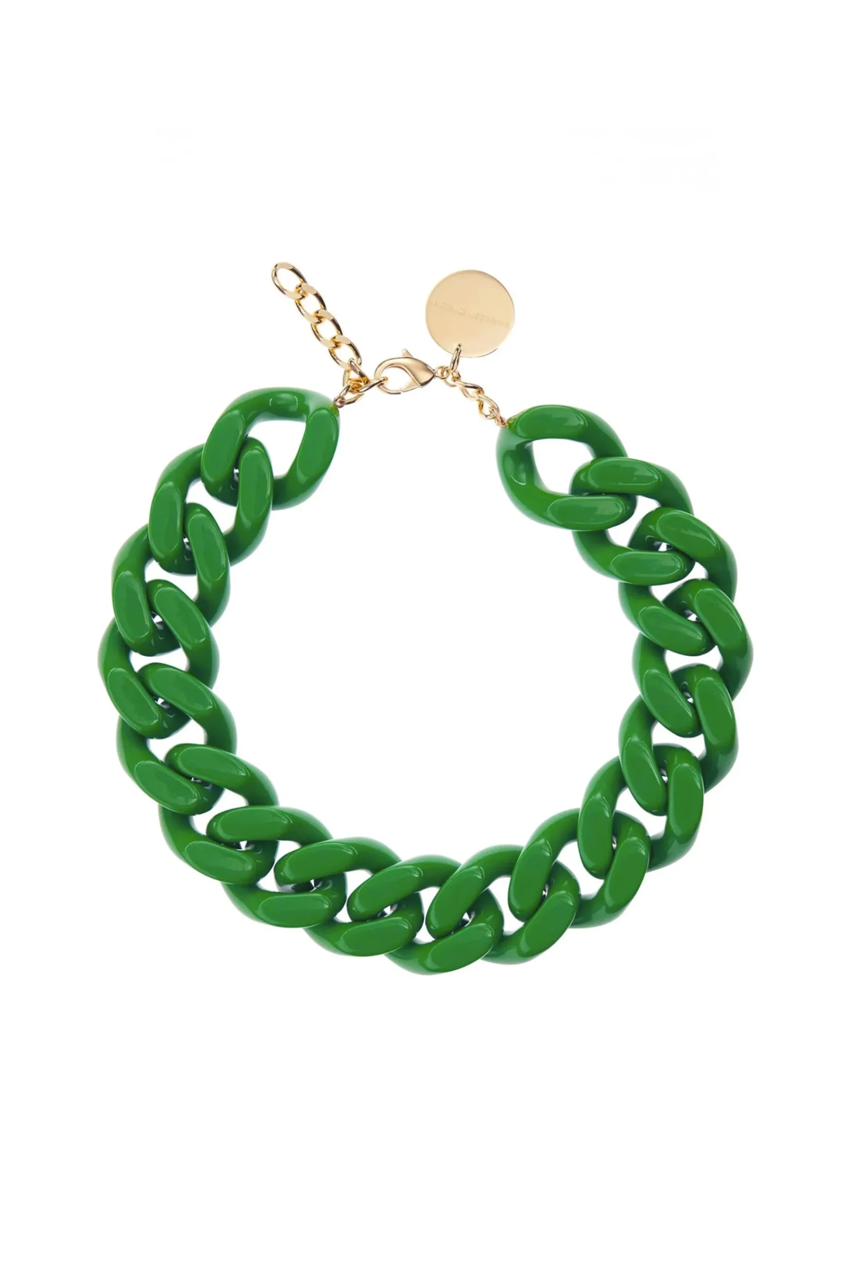 Necklaces-HUSK Vanessa Baroni CHAIN NECKLACE - Green