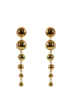 Earrings-HUSK Vanessa Baroni Falls Earring - Gold