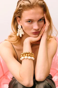 Bracelets-HUSK Vanessa Baroni Mini Bracelet - Gold